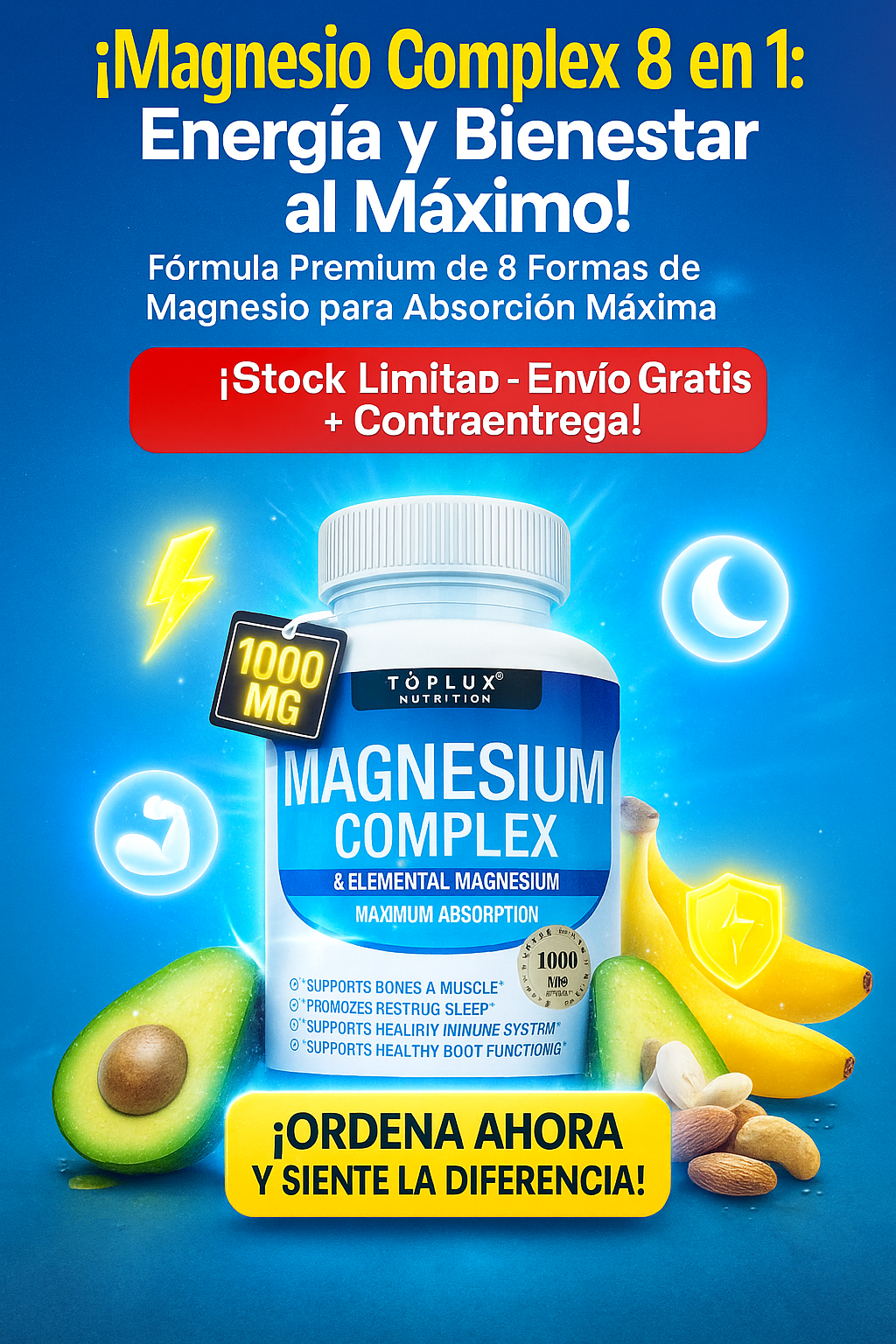 💪 MAGNESIO COMPLEX: Fuerza, Resistencia y Bienestar en un Solo Suplemento 🚀