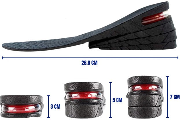 💥👞 Plantillas elevadoras de estatura