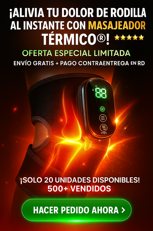 ✨ Masajeador Térmico de Rodillas ✨💆‍♀️