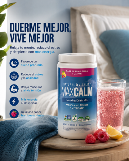 ✨ MAXCALM | Magnesio en Polvo