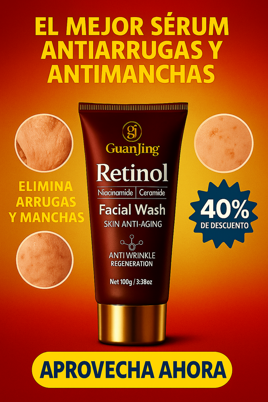 ✨ GUANJING RETINOL & NICOTINAMIDE FACIAL WASH - 100G ✨