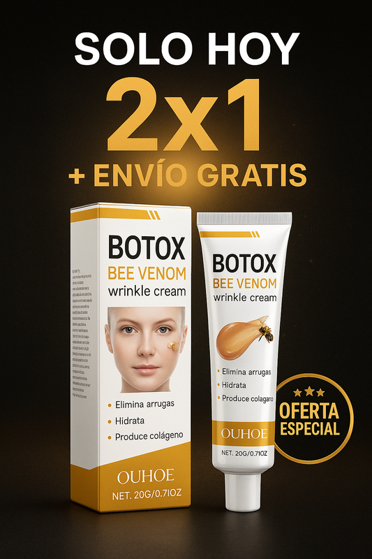 🐝Crema Botox de Veneno de Abeja✨
