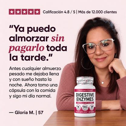 ™ Enzimas Digestivas Anti-Hinchazón