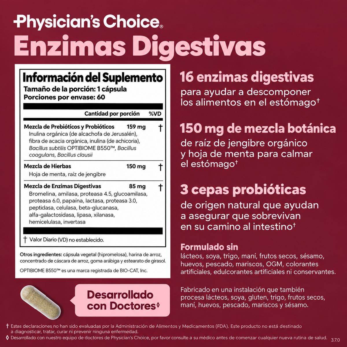 ™ Enzimas Digestivas Anti-Hinchazón