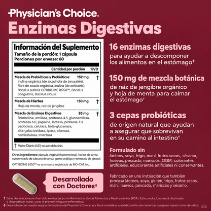 ™ Enzimas Digestivas Anti-Hinchazón