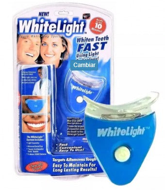 Combo Blanqueador Dental 2 en 1: Carbón Activado 🖤 + Luz LED 💡 para Dientes Extra Blancos+ Dos pasta Adicionales