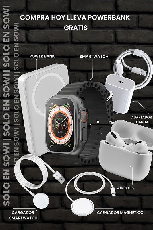 💡 Reloj Inteligente Power: Tecnología y Estilo en tu Muñeca
