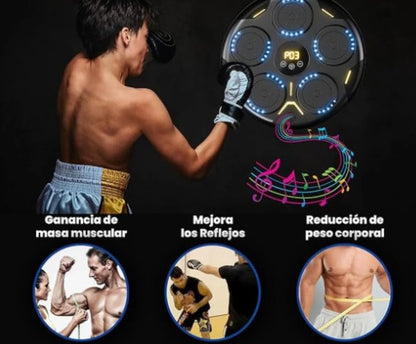 🥇 Entrena como un Campeón: Máquina de Boxeo de Alto Rendimiento 🥊+Guante de Box