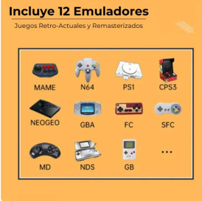 ConsolasRetroGames 12 Emulaores y los Juegos Mas Aclamados