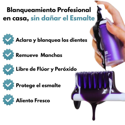 ✨ Blanqueador Dental Morado💜